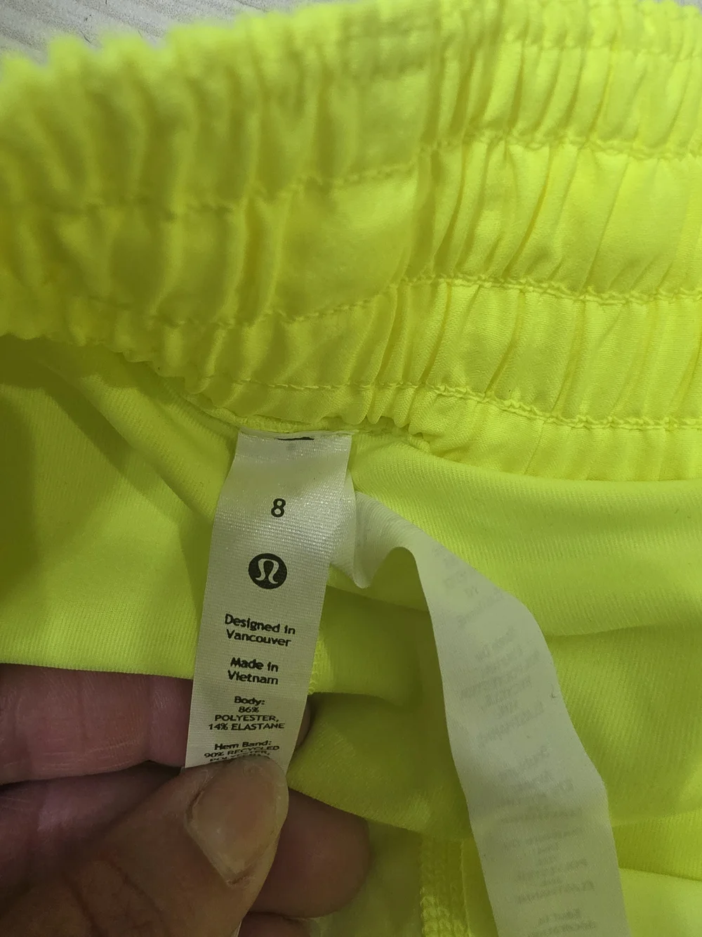 Lululemon Hotty Hot Skirt Size 8